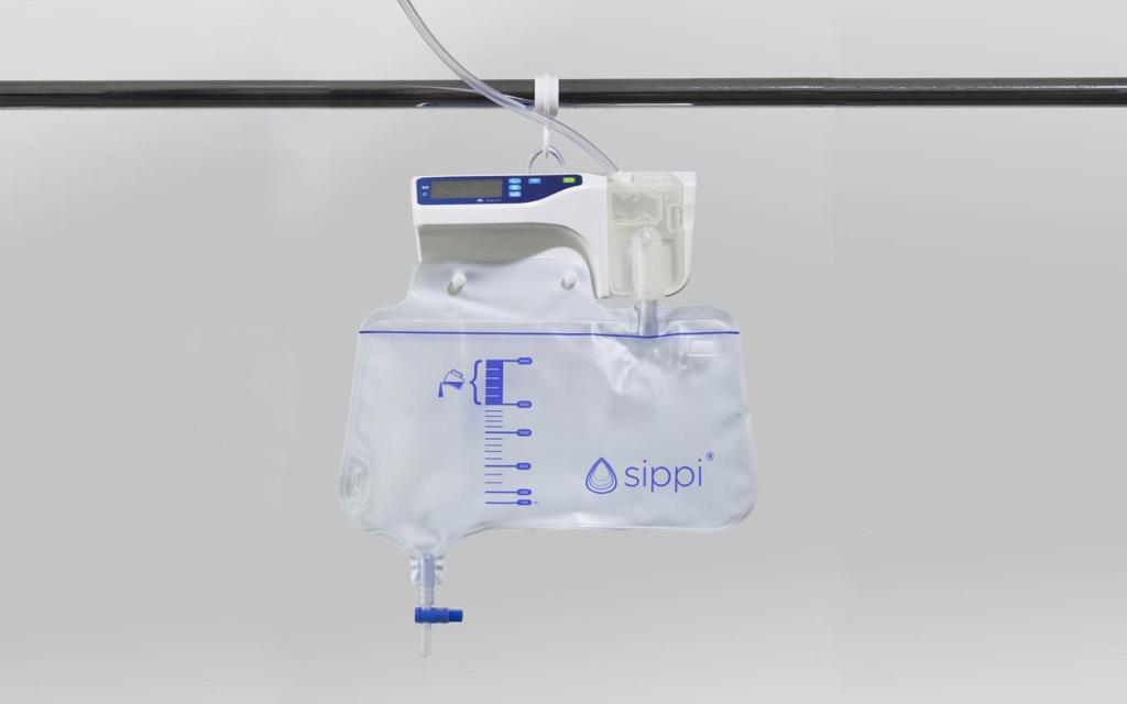 Sippi® - urinometro digitale a circuito chiuso