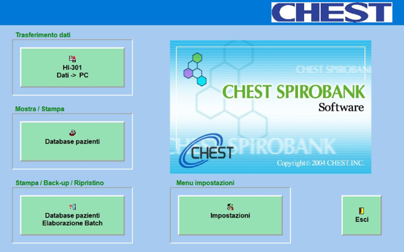 Spirometro Chestgraph HI-301