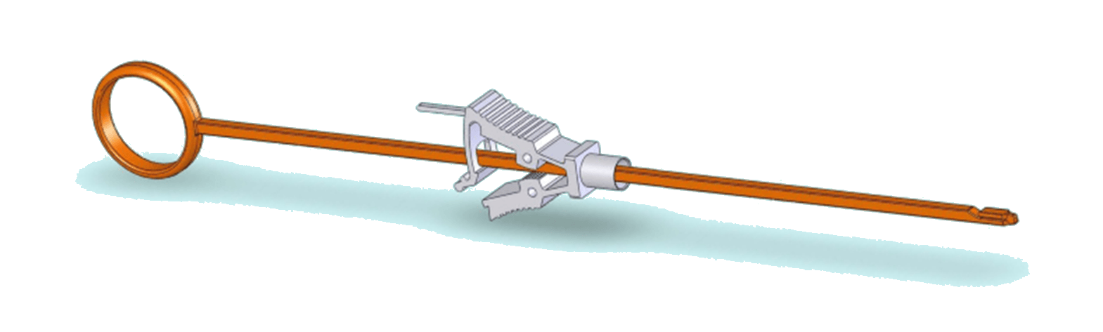 Vascular Tourniquet Stiletto in materiale plastico